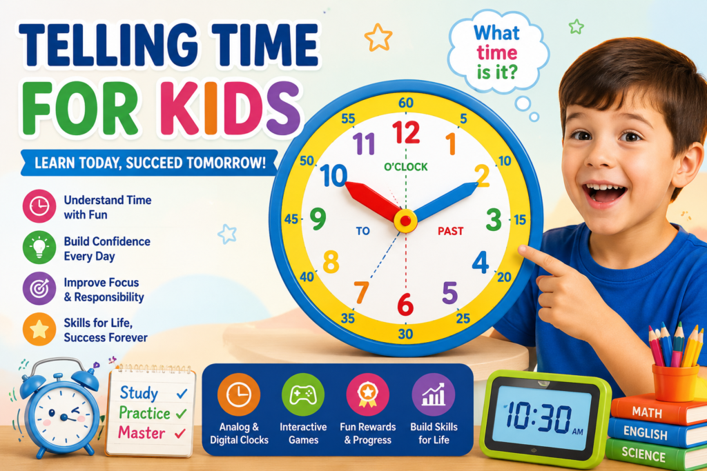 Telling Time For Kids